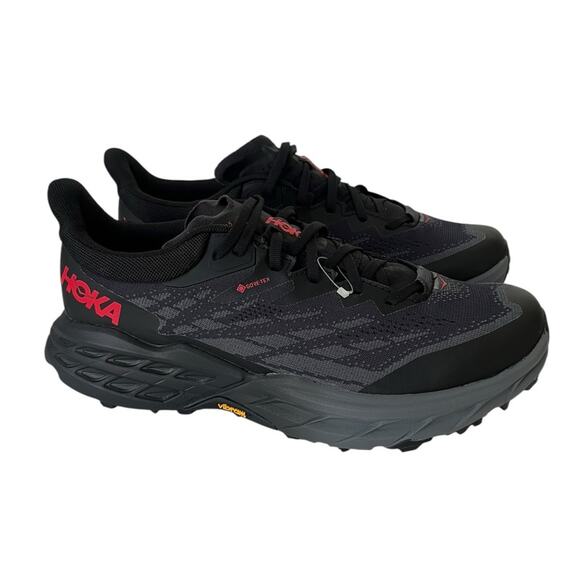 Hoka Speed goat trail running shoes black 9.5 NEW - Picture 8 of 13